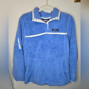 Lauren James Aspen preptec Pullover small Blue